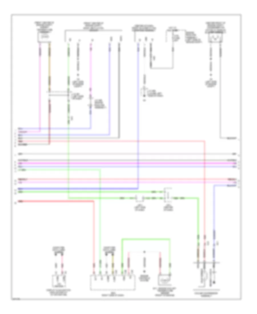 Automatic AC Wiring Diagram (2 of 4) for Lexus GX 460 Premium 2013