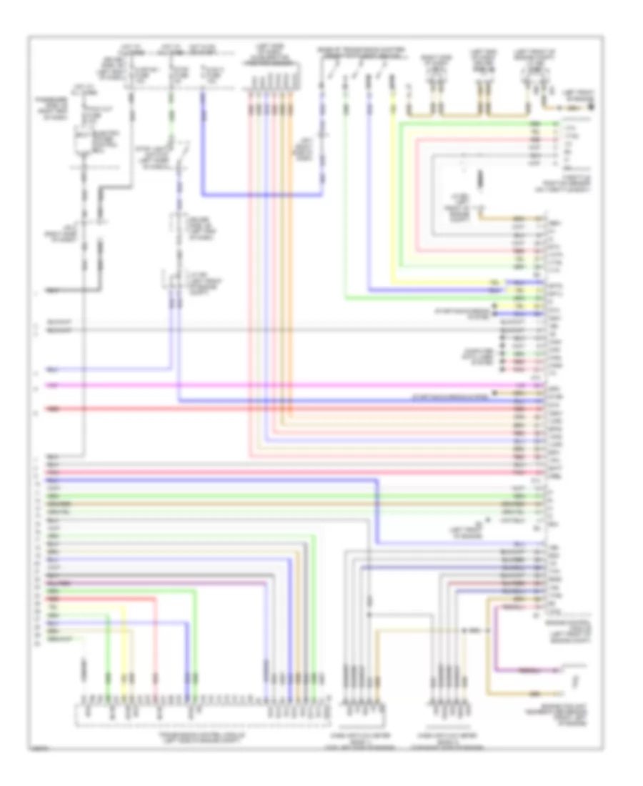 Transmission Wiring Diagram 3 of 3 for Lexus LS 460 2009