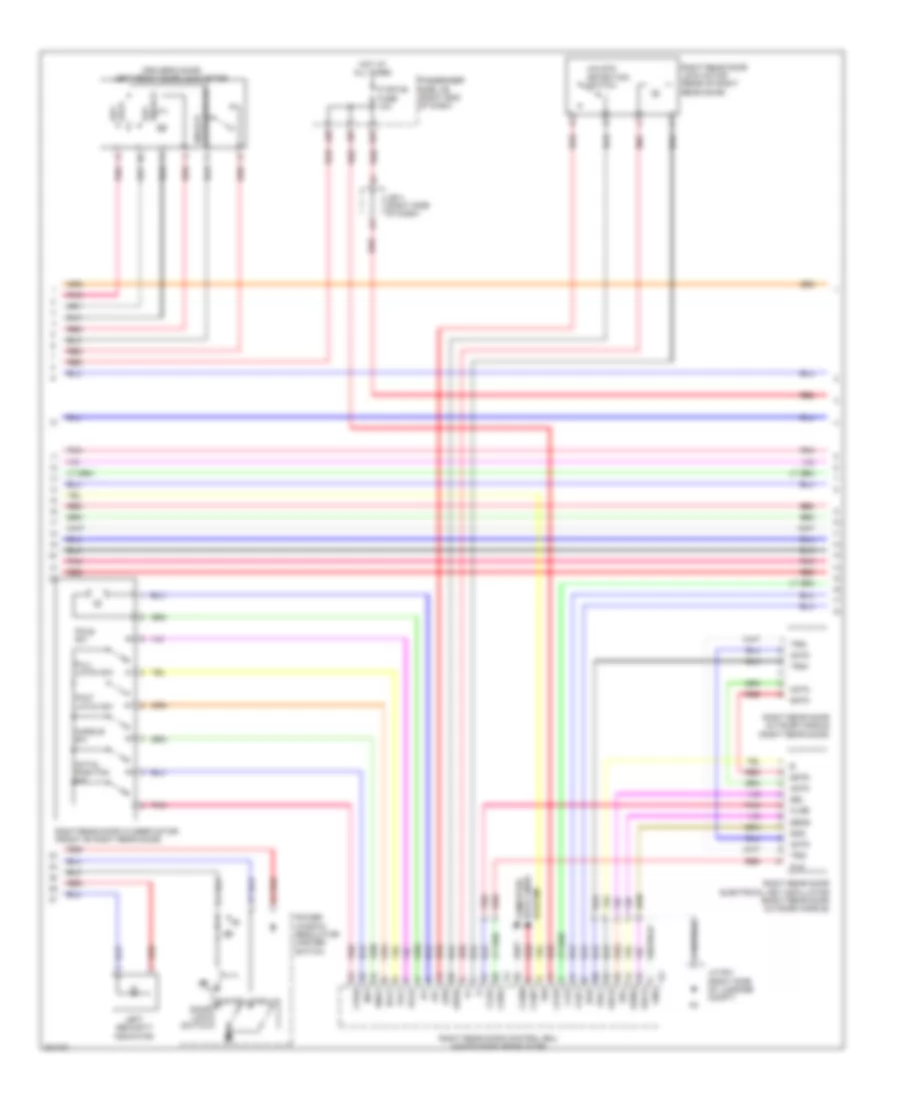 Anti theft Wiring Diagram 5 of 7 for Lexus LS 460 2009