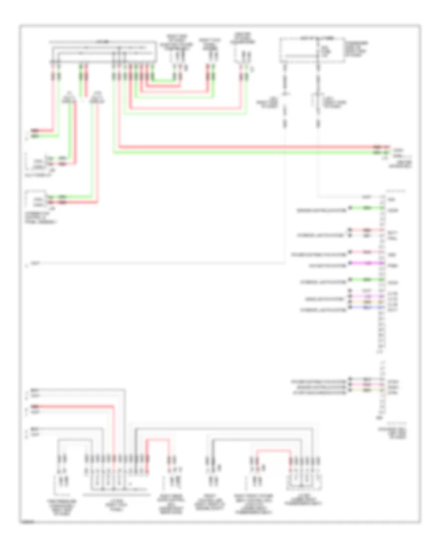 Body ECU Wiring Diagram (3 of 3) for Lexus LS 460 2009