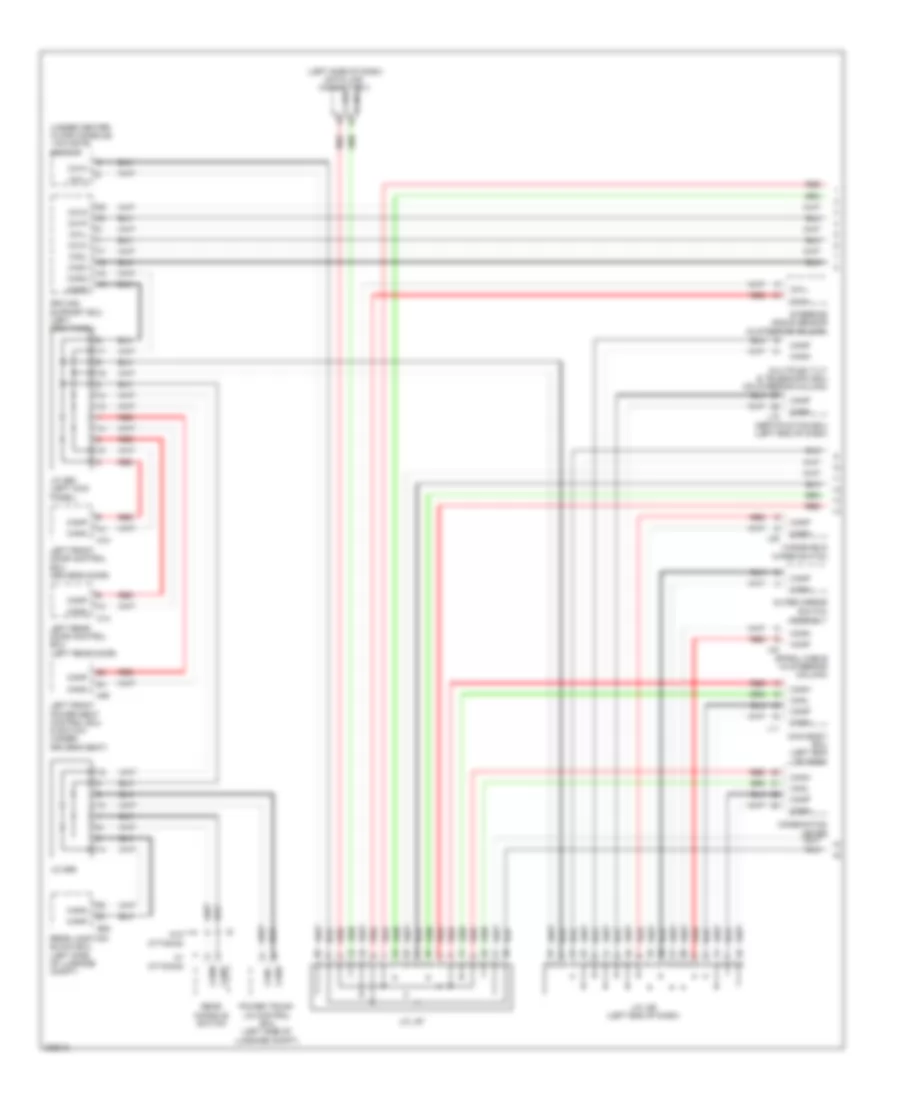 HighLow Bus Wiring Diagram (1 of 3) for Lexus LS 460 2009