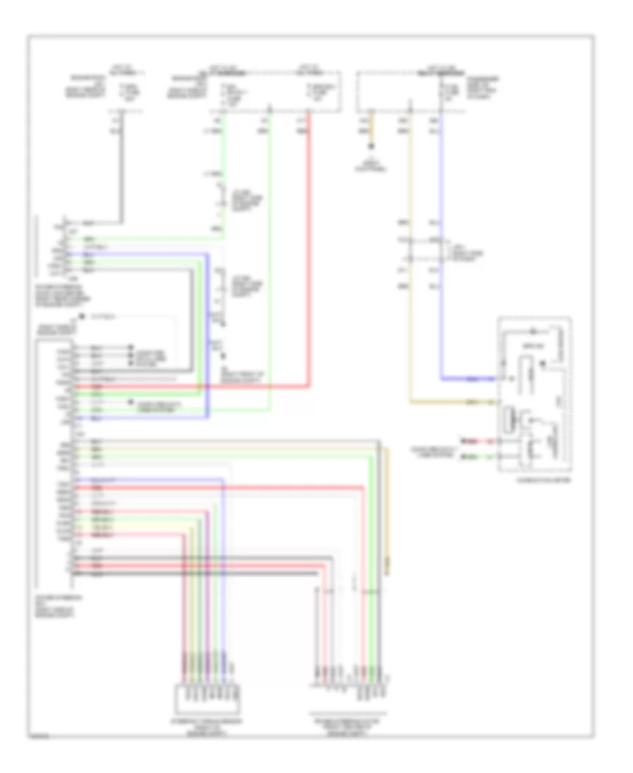 Electronic Power Steering Wiring Diagram for Lexus LS 460 2009