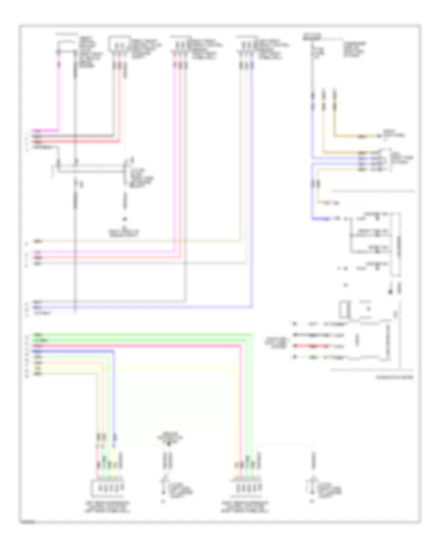 Electronic Suspension Wiring Diagram (3 of 3) for Lexus LS 460 2009