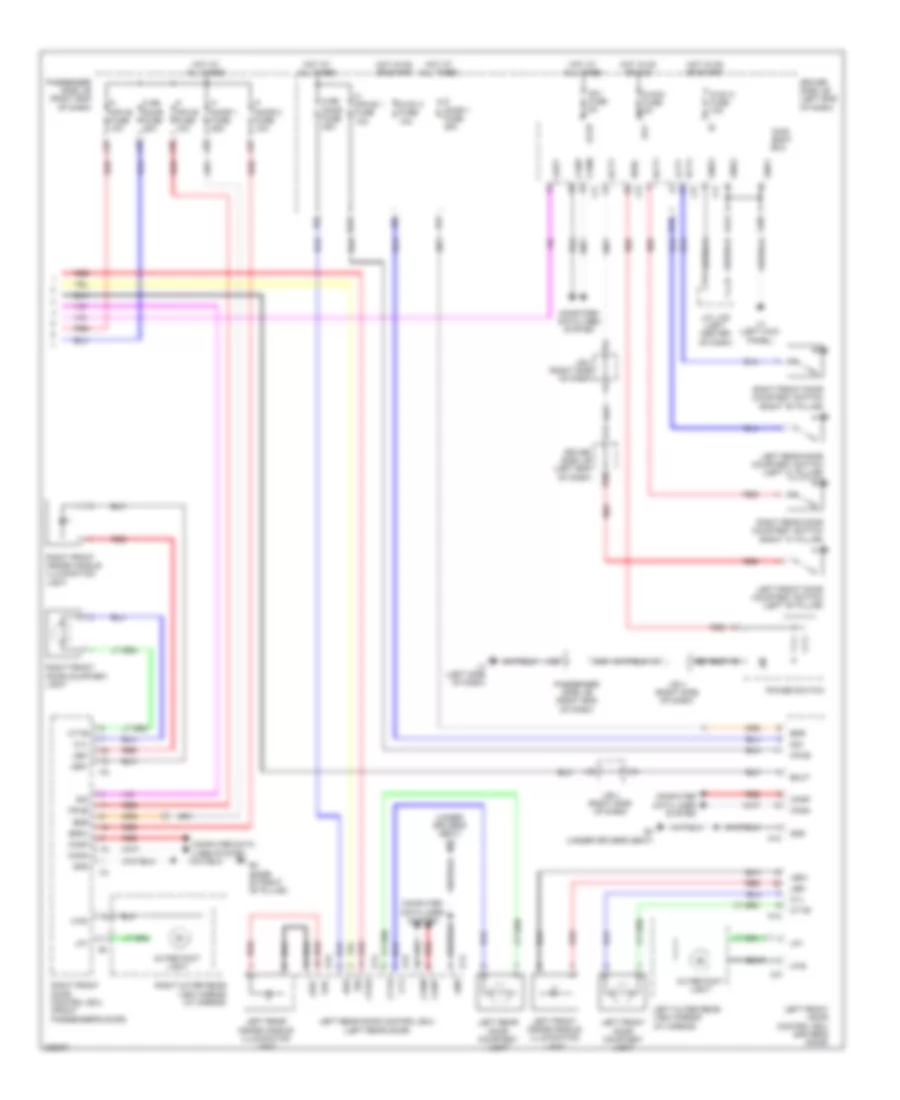Courtesy Lamps Wiring Diagram (3 of 3) for Lexus LS 460 2009