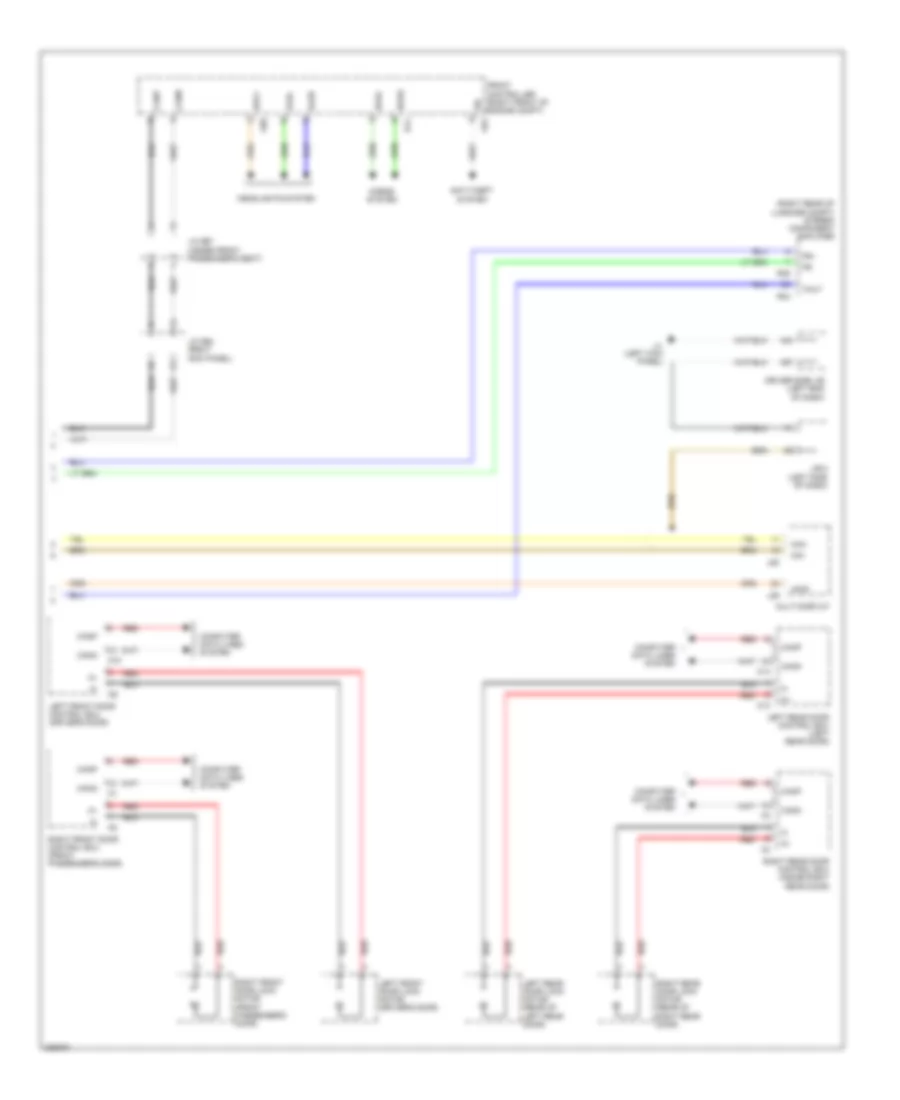Mayday Wiring Diagram 2 of 2 for Lexus LS 460 2009