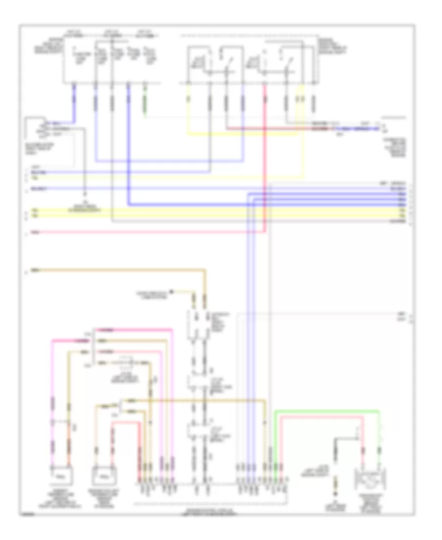 Automatic AC Wiring Diagram (2 of 3) for Lexus IS 250 2013
