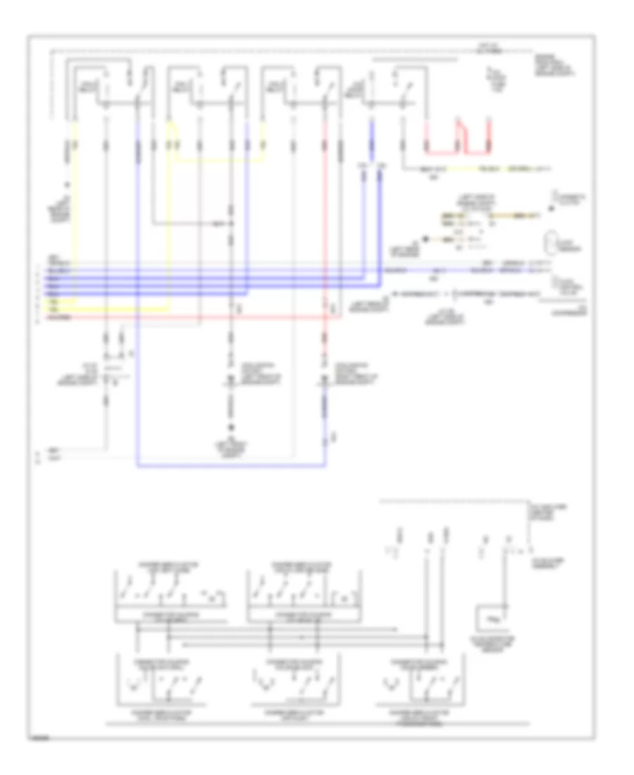 Automatic AC Wiring Diagram (3 of 3) for Lexus IS 250 2013