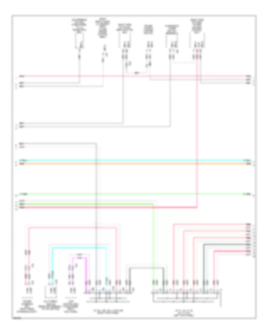 HighLow Bus Wiring Diagram (2 of 3) for Lexus IS 250 2013
