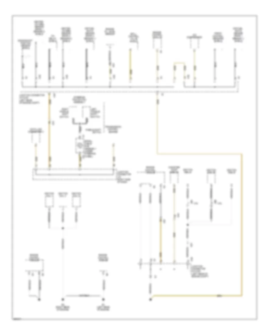 Ground Distribution Wiring Diagram (2 of 7) for Lexus IS 250 2013