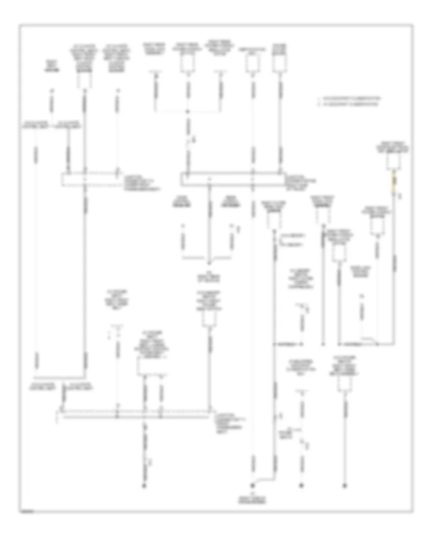Ground Distribution Wiring Diagram 6 of 7 for Lexus IS 250 2013