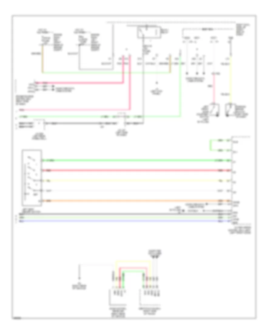 Driver s Memory Seat Wiring Diagram 2 of 2 for Lexus IS 250 2013