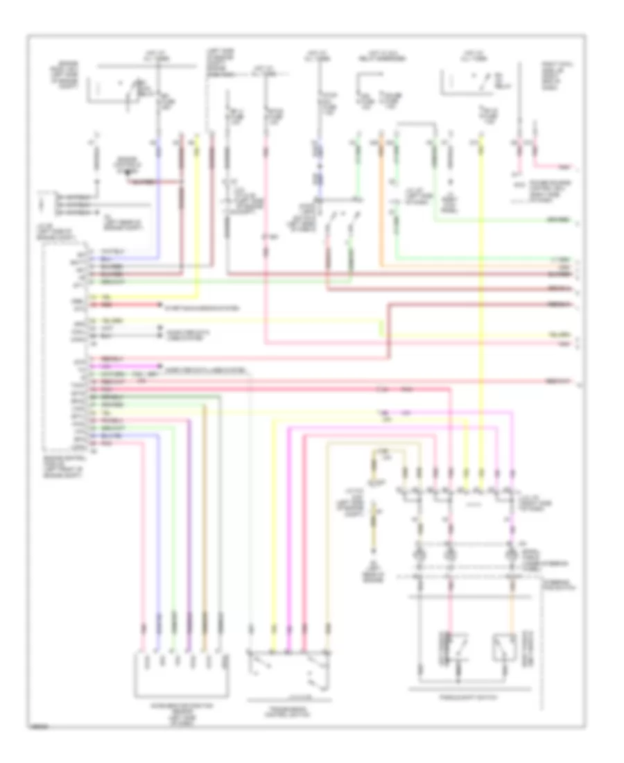 AT Wiring Diagram (1 of 3) for Lexus IS 250 2013