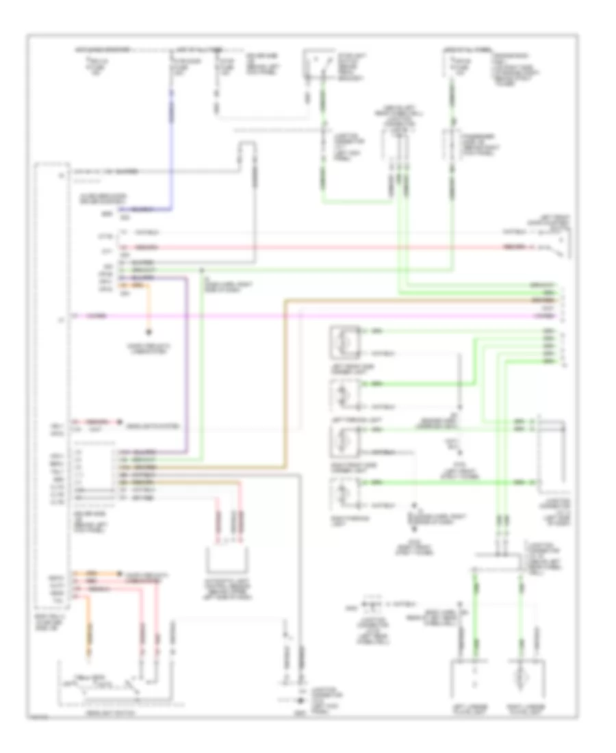 Exterior Lamps Wiring Diagram (1 of 2) for Lexus GS 300 2000