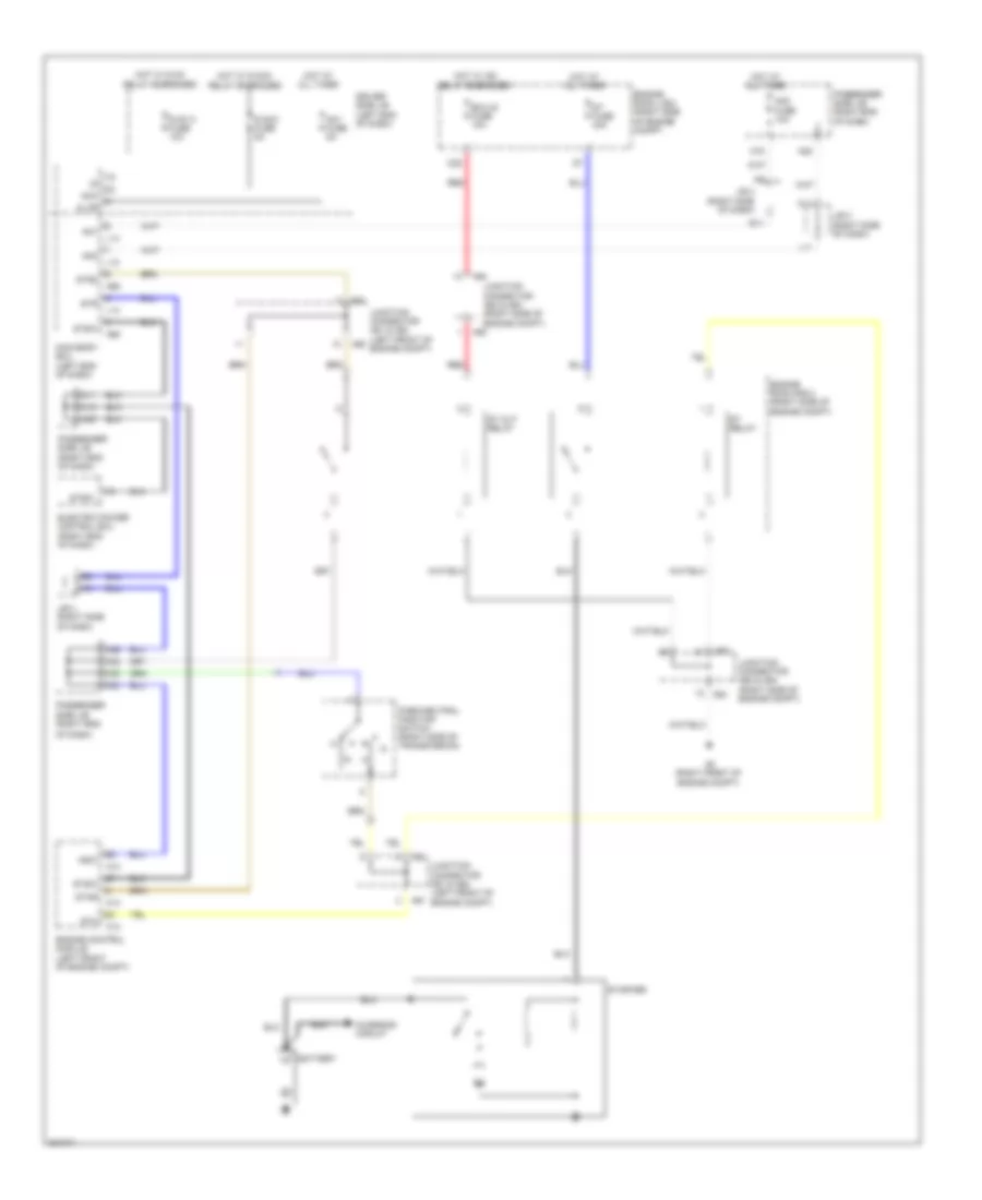 Starting Wiring Diagram for Lexus LS 460L 2009