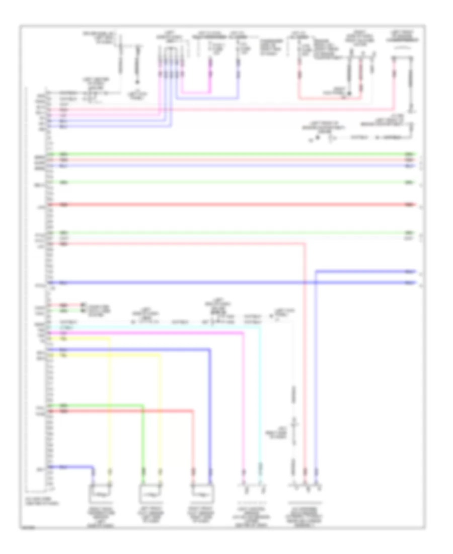 Automatic A C Wiring Diagram 1 of 5 for Lexus LS 460L 2009