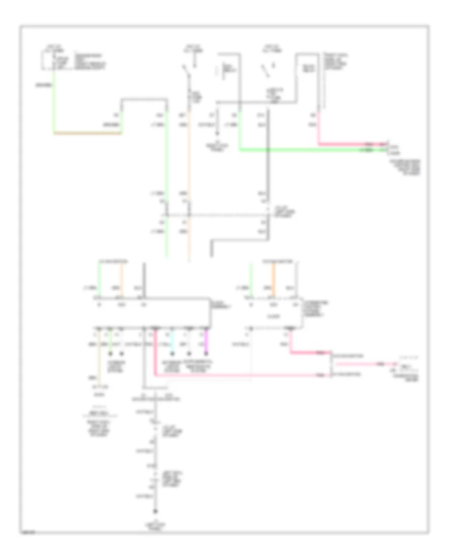 Clock Wiring Diagram for Lexus IS 250 F Sport 2013