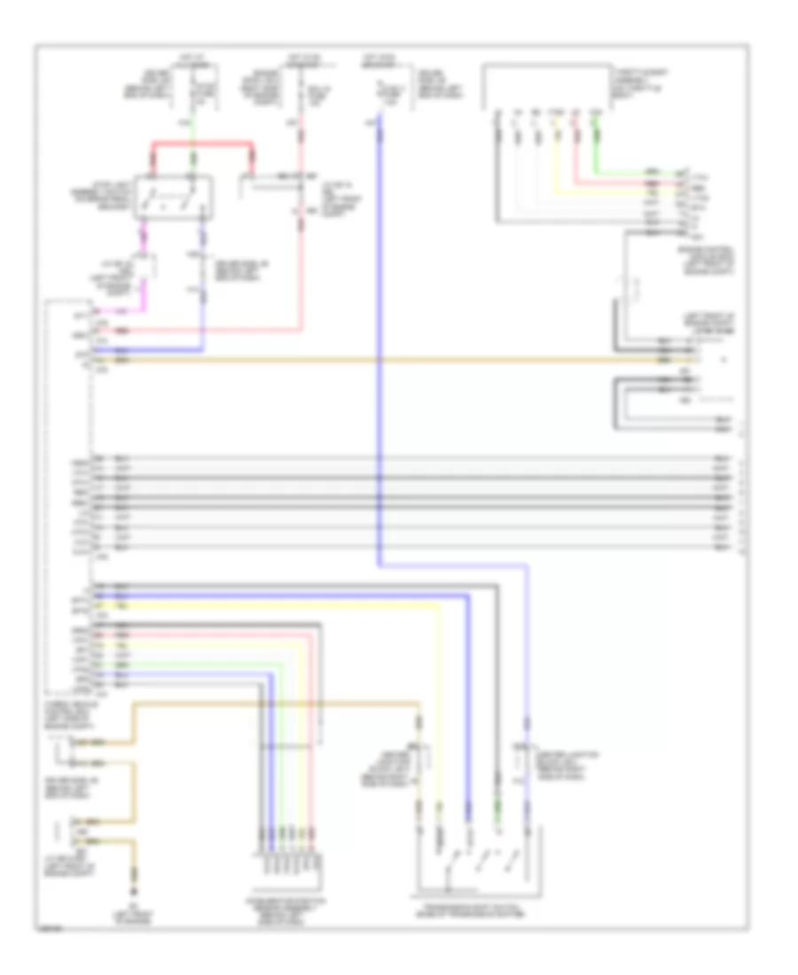 Transmission Wiring Diagram 1 of 3 for Lexus LS 600hL 2009