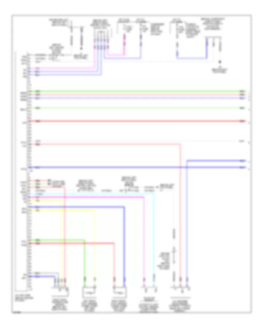 Automatic A C Wiring Diagram 1 of 5 for Lexus LS 600hL 2009