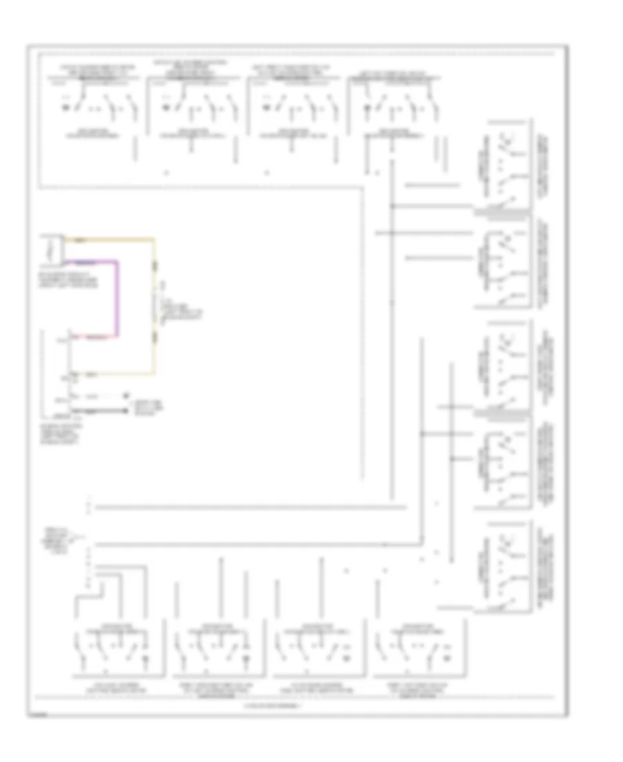 Automatic AC Wiring Diagram (5 of 5) for Lexus LS 600hL 2009