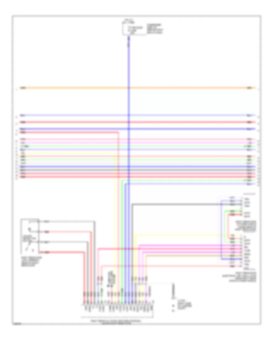 Forced Entry Wiring Diagram 4 of 6 for Lexus LS 600hL 2009