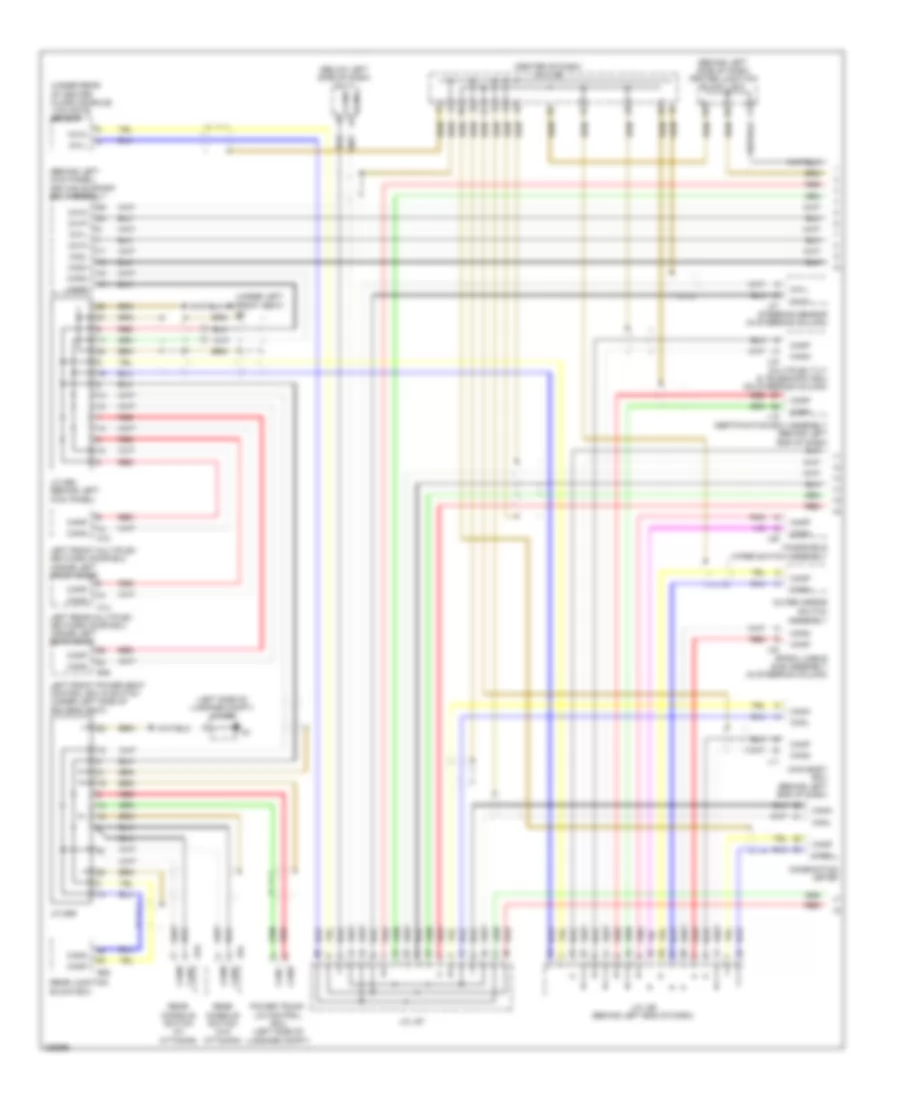 HighLow Bus Wiring Diagram (1 of 5) for Lexus LS 600hL 2009
