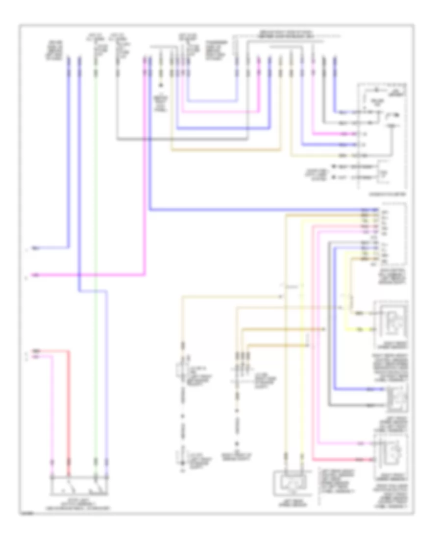 Cruise Control Wiring Diagram without Dynamic Radar Controls 3 of 3 for Lexus LS 600hL 2009