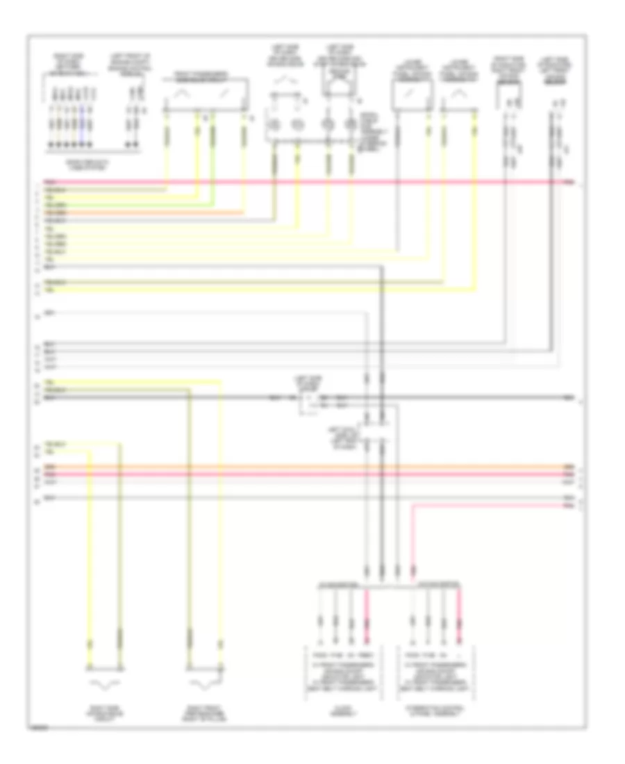 Supplemental Restraint Wiring Diagram 2 of 3 for Lexus IS 250C 2013