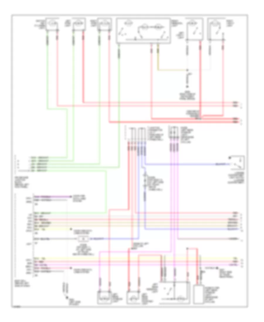 Courtesy Lamps Wiring Diagram 1 of 3 for Lexus LS 400 2000