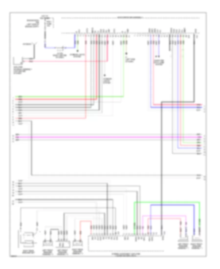 Stereo Radio Wiring Diagram, with Mark Levinson (2 of 6) for Lexus LX 570 2009