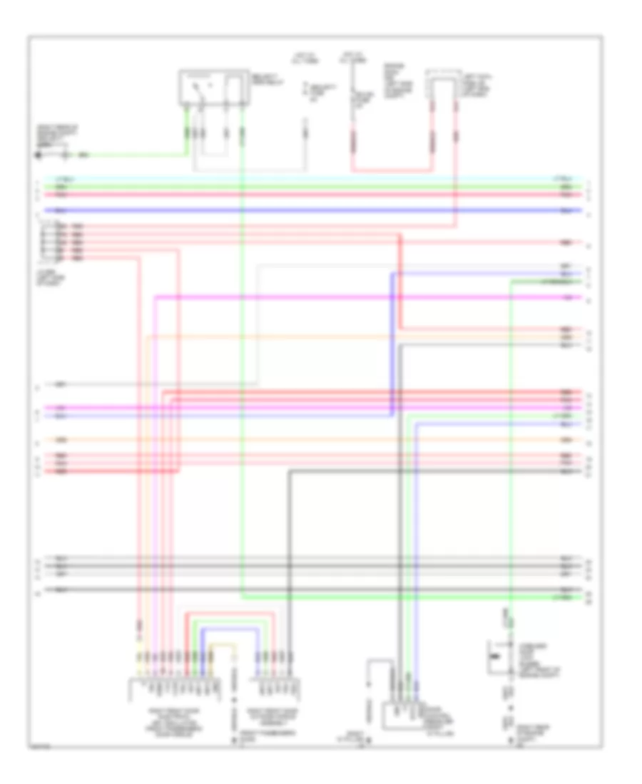 Anti-theft Wiring Diagram (5 of 6) for Lexus LX 570 2009
