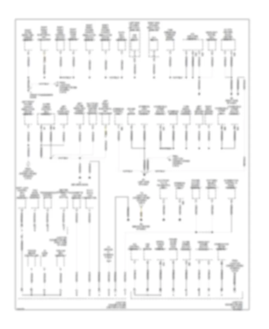 Ground Distribution Wiring Diagram 4 of 6 for Lexus LX 570 2009