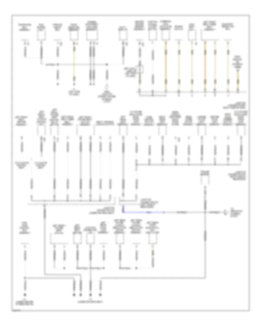 Ground Distribution Wiring Diagram (5 of 6) for Lexus LX 570 2009