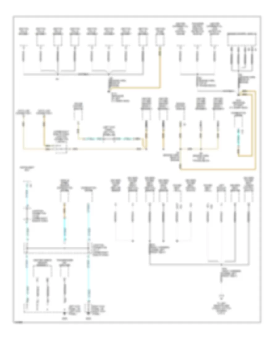 Ground Distribution Wiring Diagram 1 of 4 for Lexus LX 470 2000