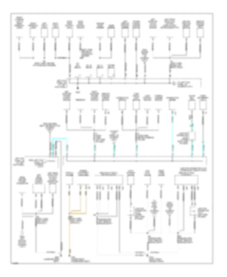 Ground Distribution Wiring Diagram 3 of 4 for Lexus LX 470 2000