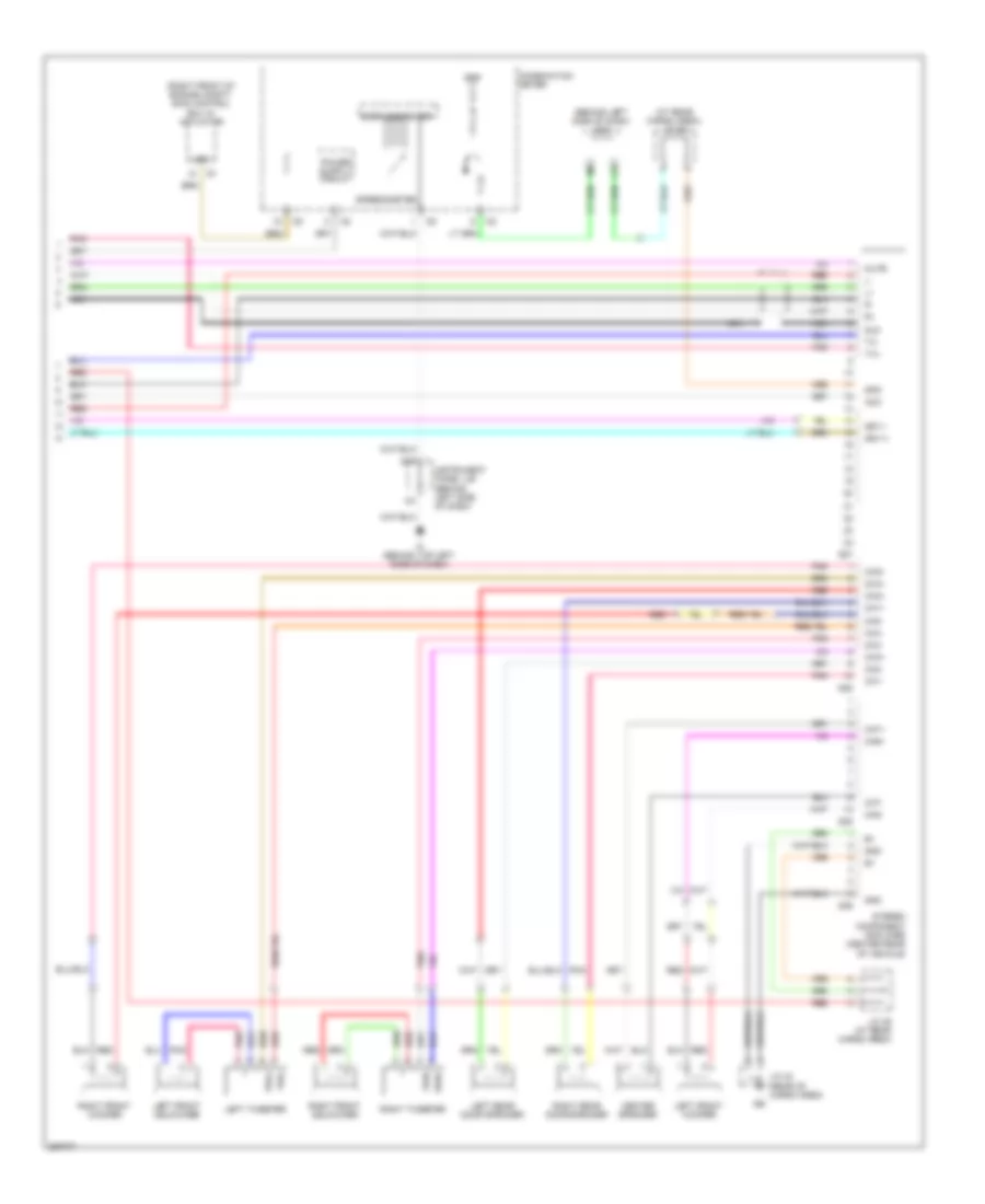Radio Wiring Diagram, with Mark Levinson (3 of 3) for Lexus RX 350 2009