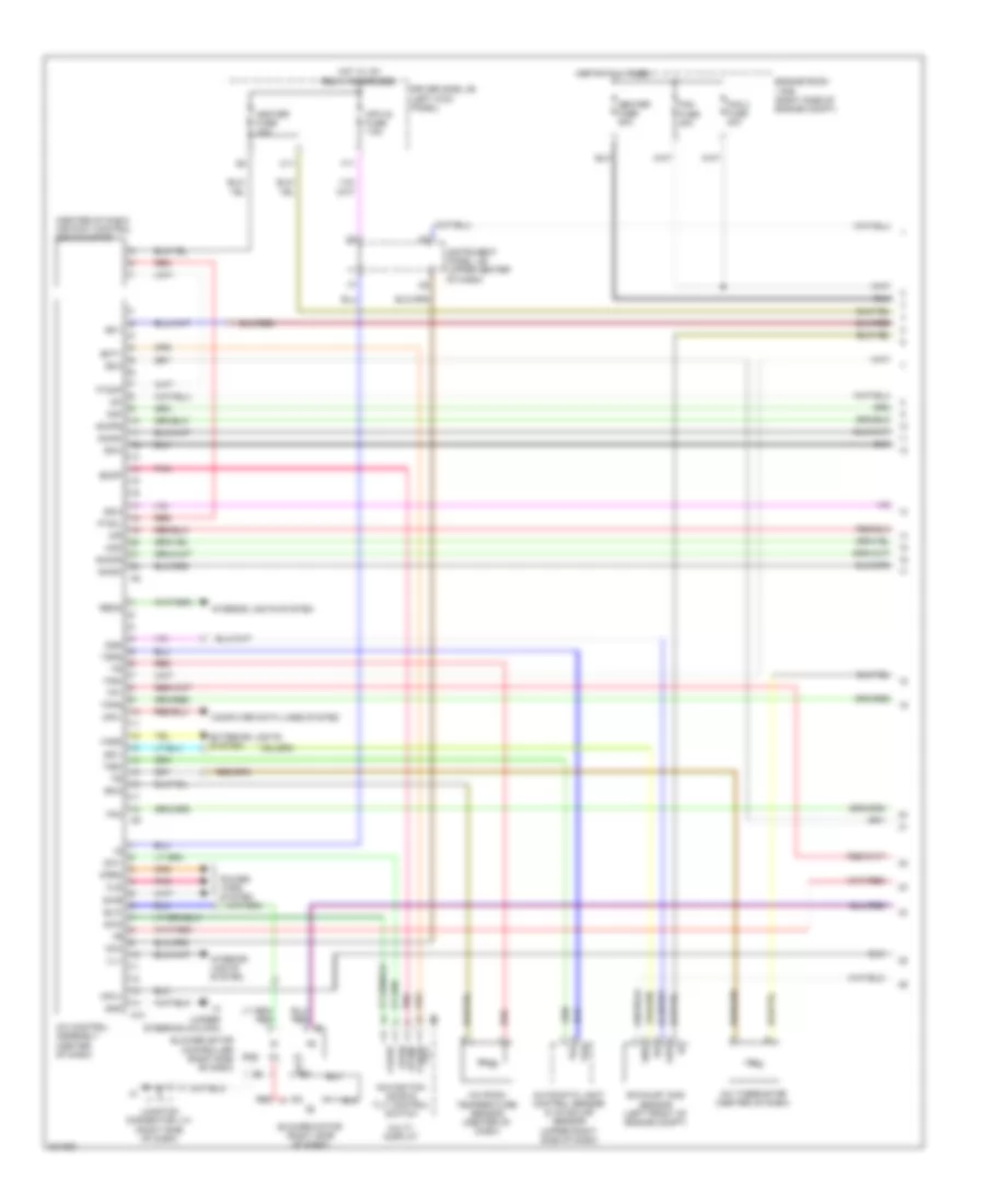 Automatic A C Wiring Diagram 1 of 2 for Lexus SC 430 2009