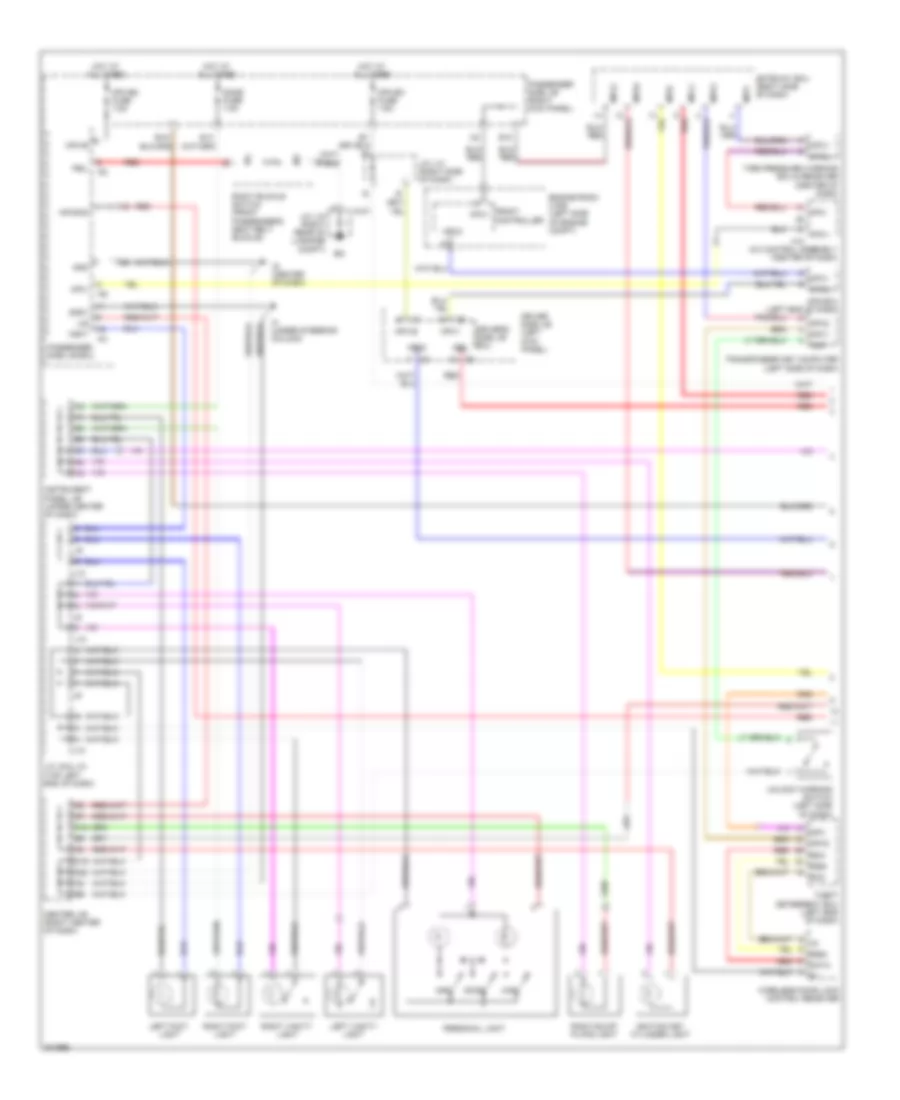 Courtesy Lamps Wiring Diagram 1 of 2 for Lexus SC 430 2009