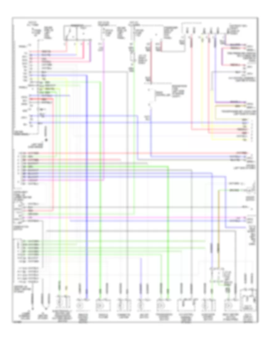 Instrument Illumination Wiring Diagram (1 of 2) for Lexus SC 430 2009