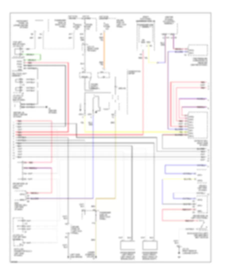 Supplemental Restraints Wiring Diagram (2 of 3) for Lexus SC 430 2009