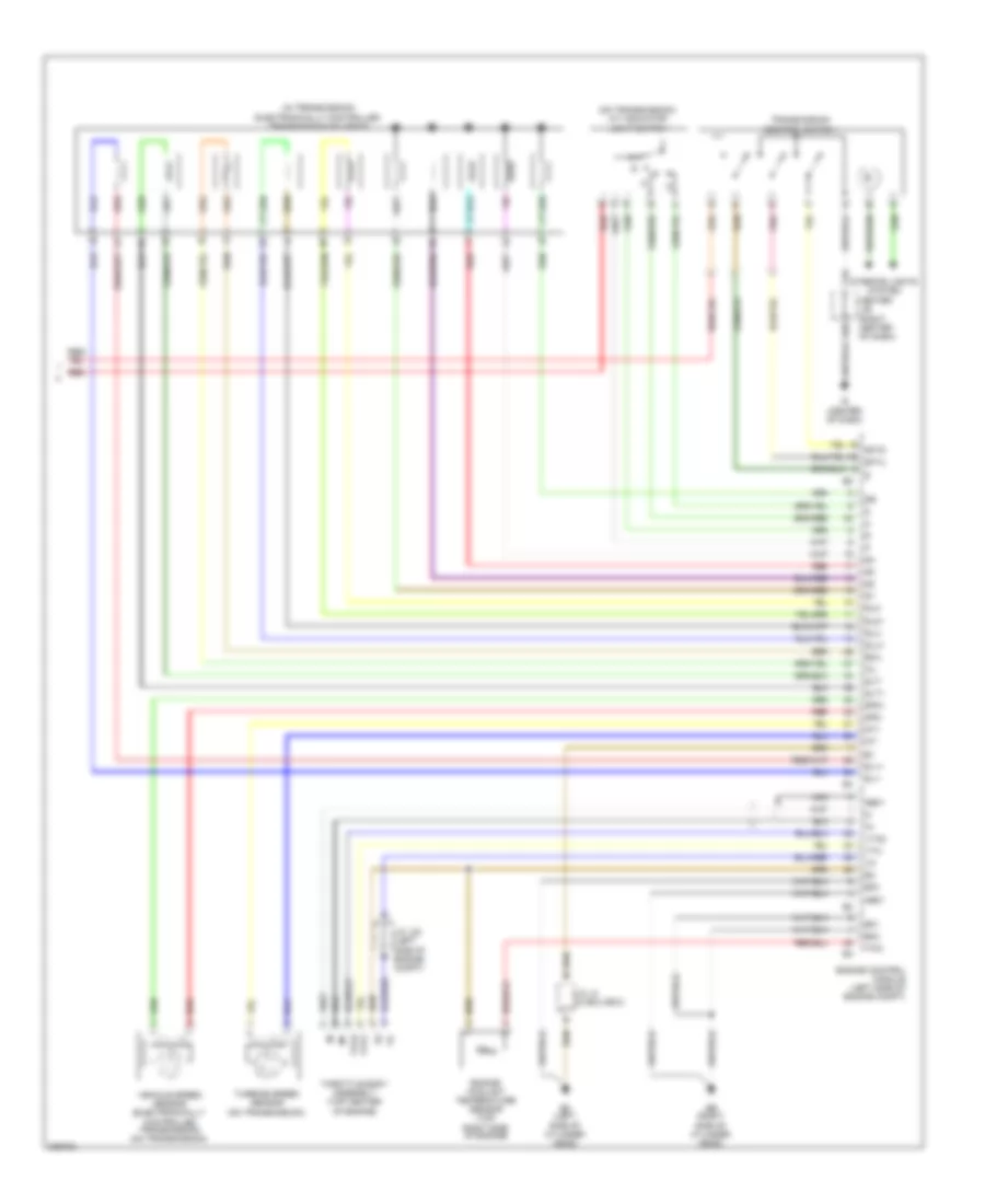 Transmission Wiring Diagram 2 of 2 for Lexus SC 430 2009