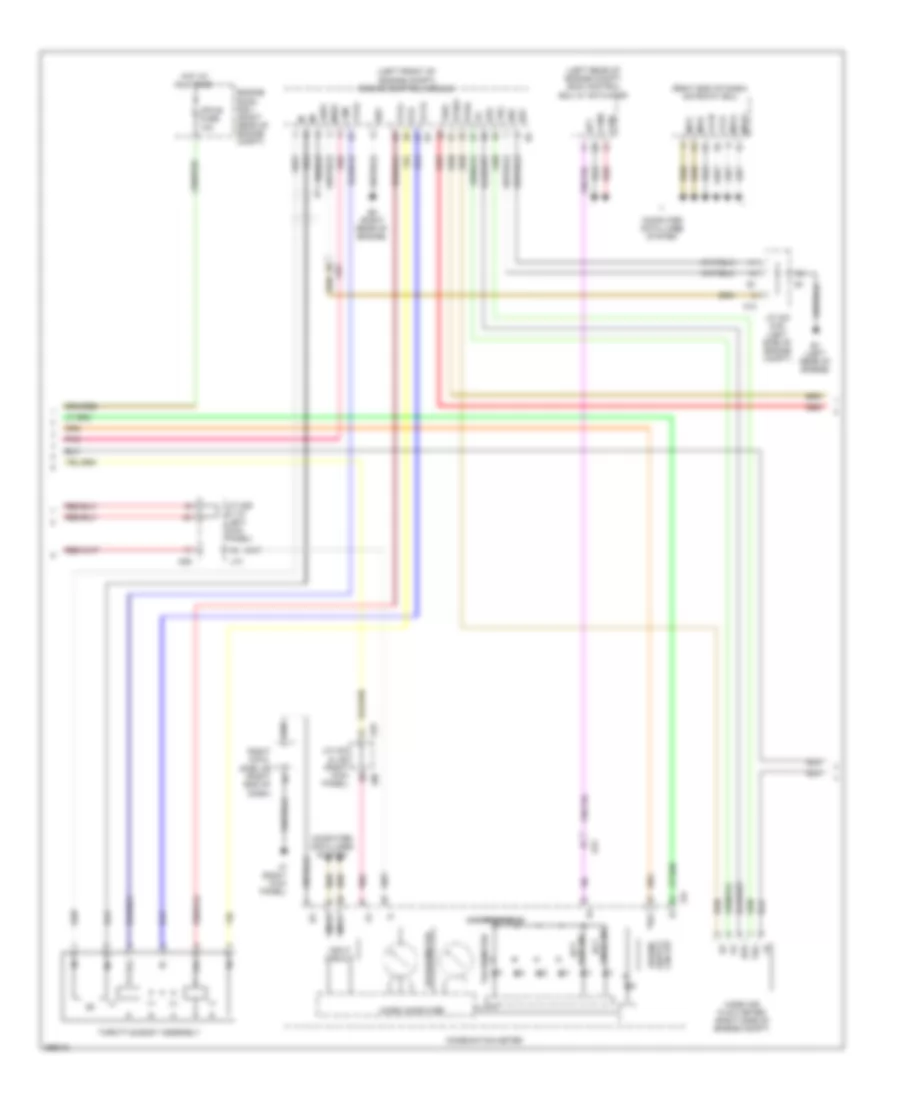 AT Wiring Diagram (2 of 3) for Lexus IS 350 2013