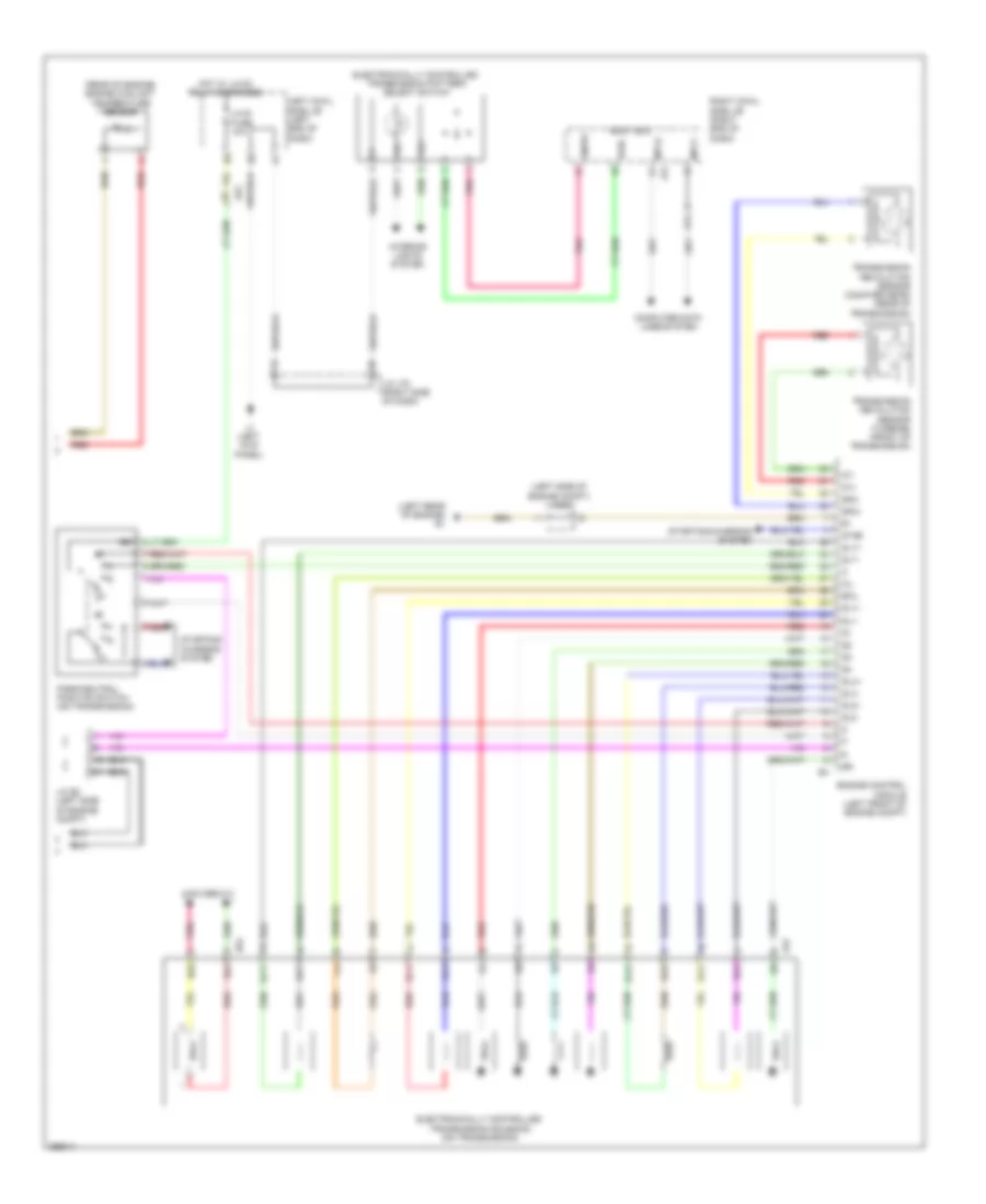 AT Wiring Diagram (3 of 3) for Lexus IS 350 2013