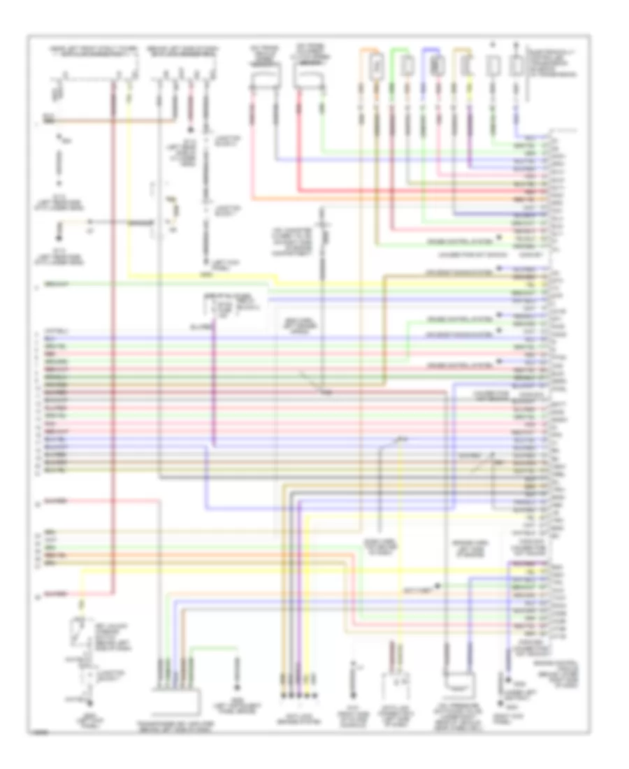 3.0L, Engine Performance Wiring Diagrams (4 of 4) for Lexus SC 300 2000