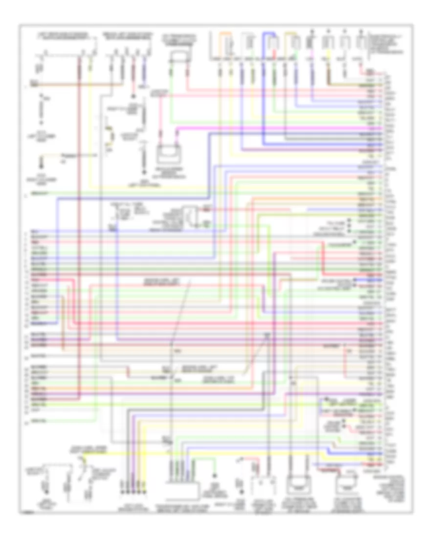 4 0L Engine Performance Wiring Diagrams 4 of 4 for Lexus SC 400 2000