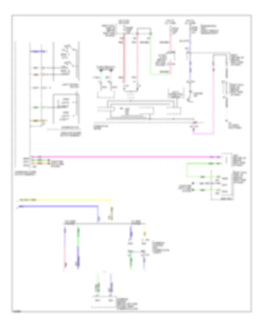 Adaptive Front Lighting Wiring Diagram 2 of 2 for Lexus GS 350 2010