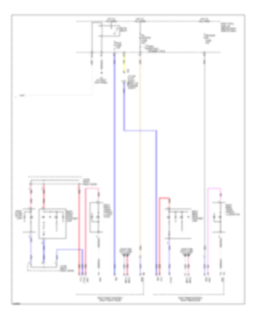 Courtesy Lamps Wiring Diagram 5 of 5 for Lexus GS 350 2010