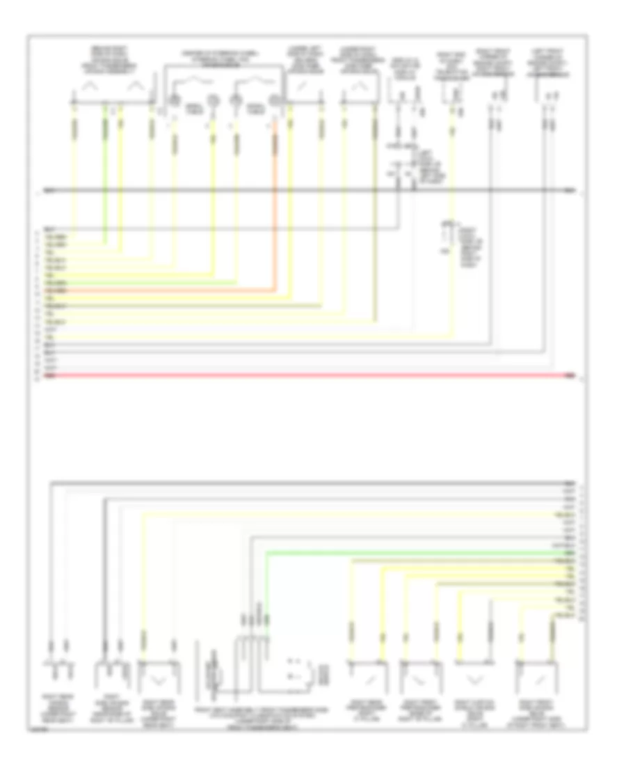 Supplemental Restraint Wiring Diagram 2 of 3 for Lexus GS 350 2010