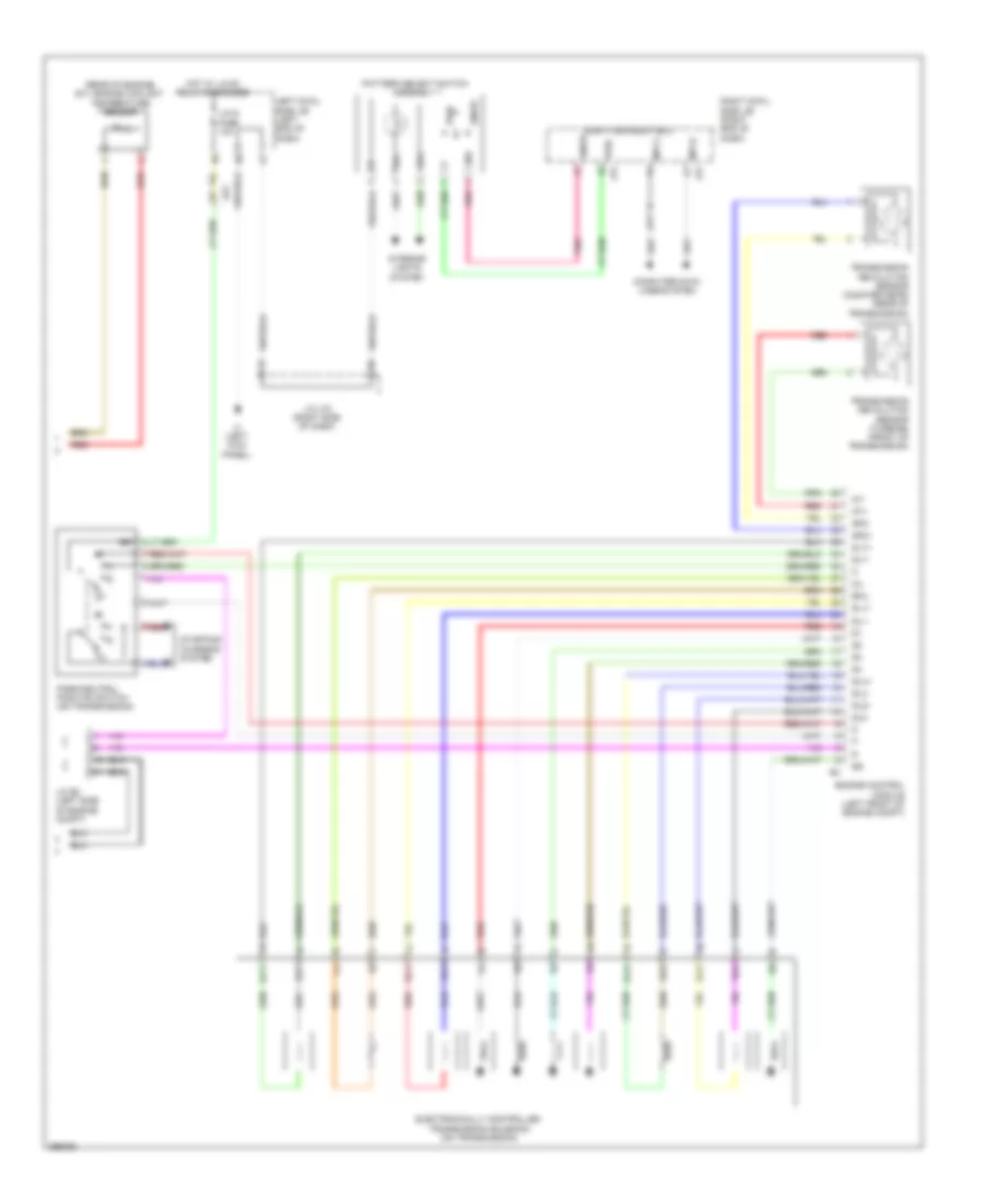 Transmission Wiring Diagram (3 of 3) for Lexus IS 350C 2013