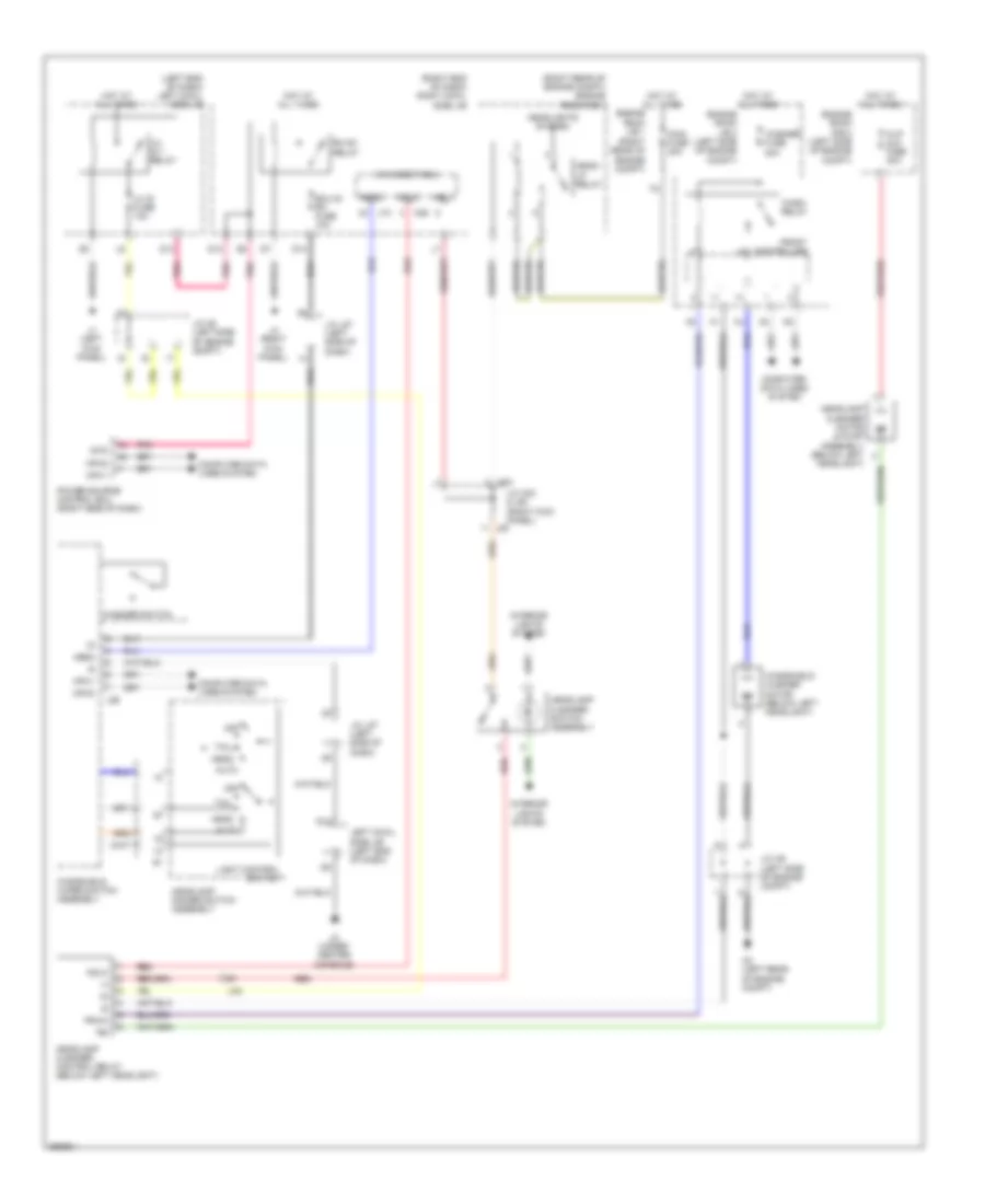 схема шайбы фары для Lexus IS 350C 2013