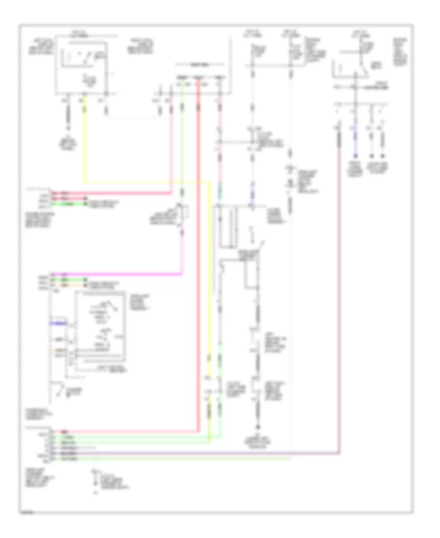 схема шайбы фары для Lexus GS 450h 2010